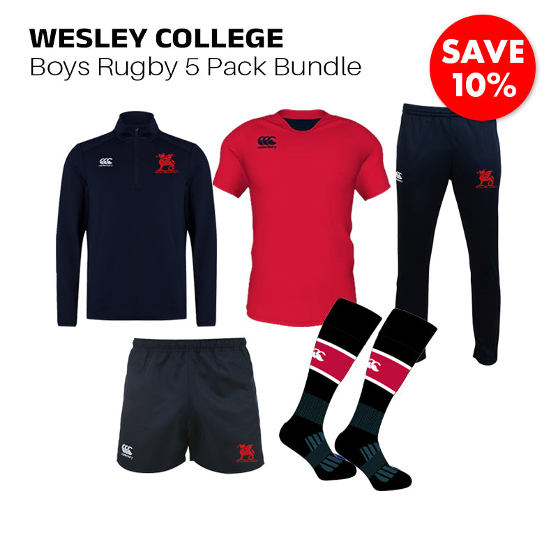 Wesley College Rugby 5 Product Bundle