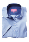 Brook Taverner Victoria Royal Oxford Shirt in Sky Blue