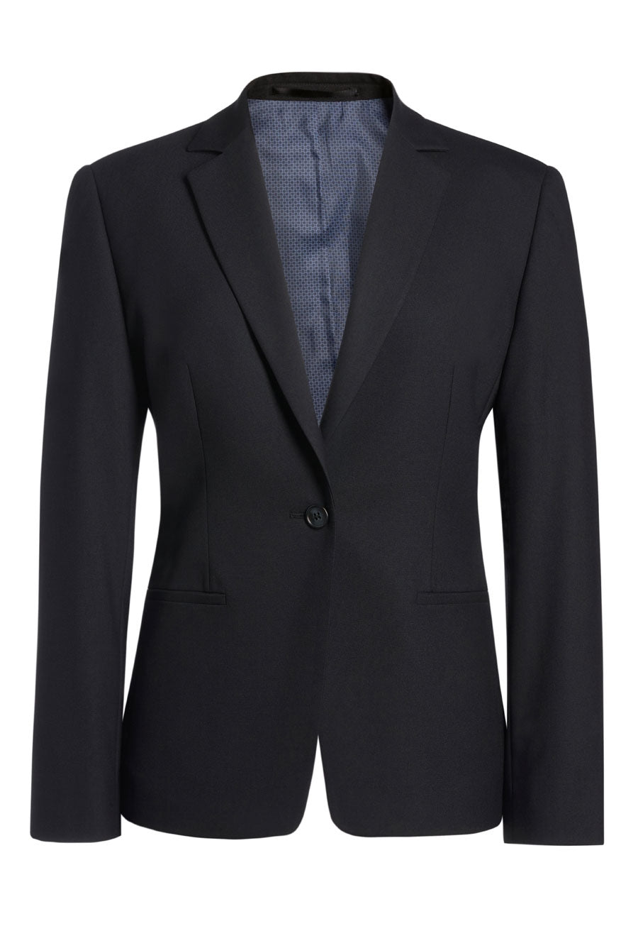 Brook Taverner Cannes Tailored Fit Ladies Jacket in Black