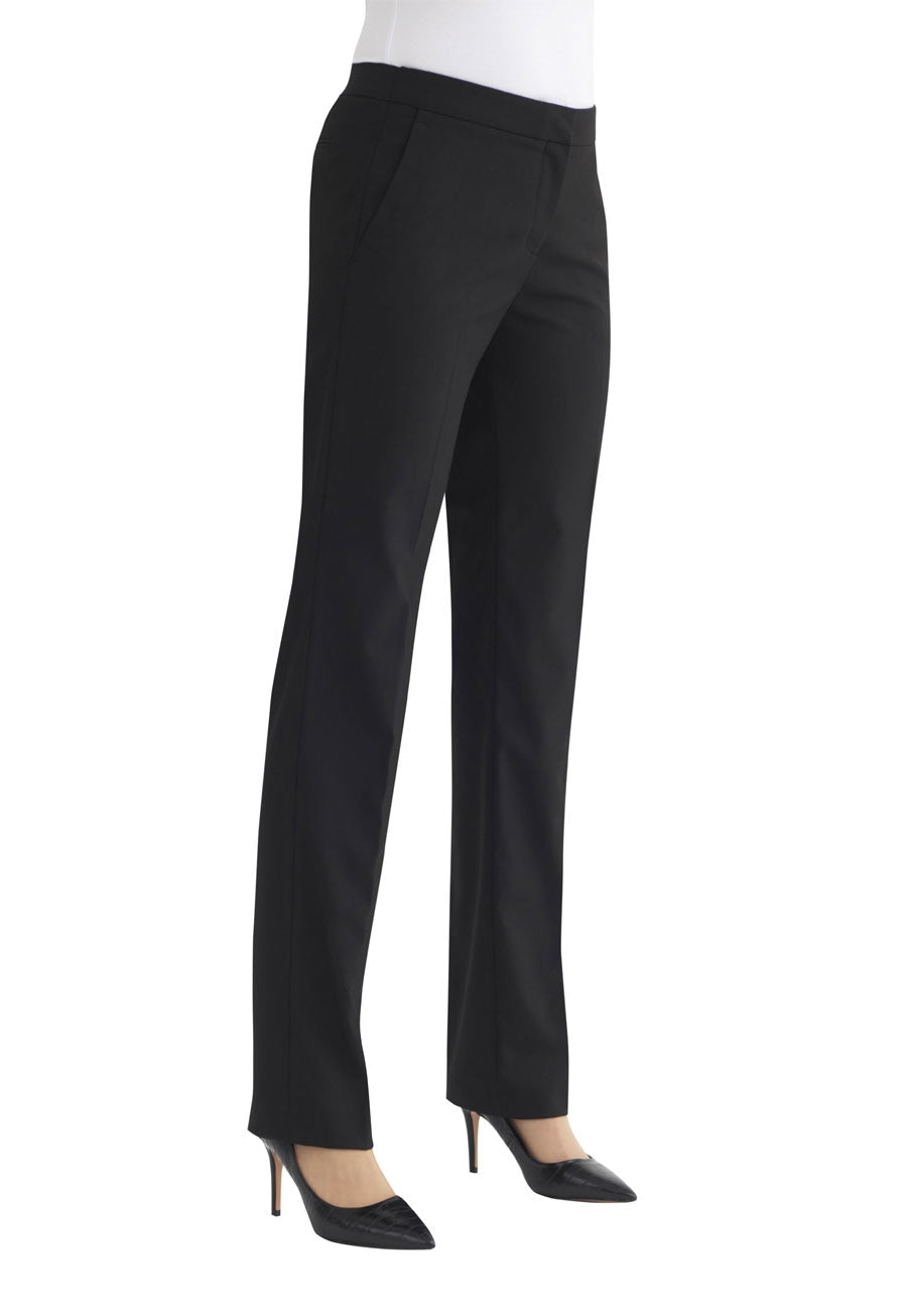 Brook Taverner Reims Tailored Fit Trouser in Black