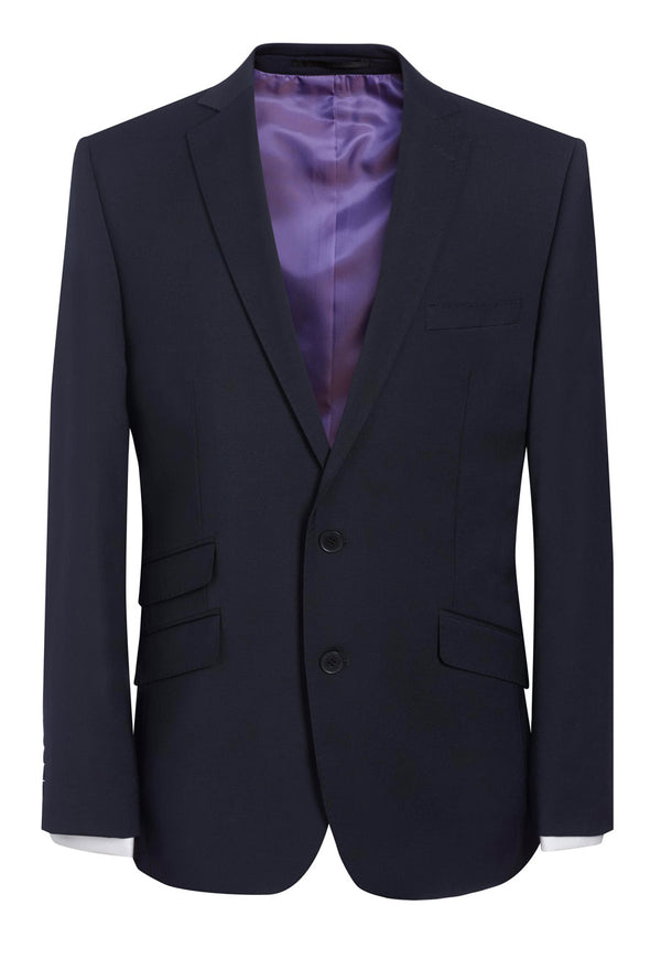 Brook Taverner Cassino Slim Fit Jacket in Navy