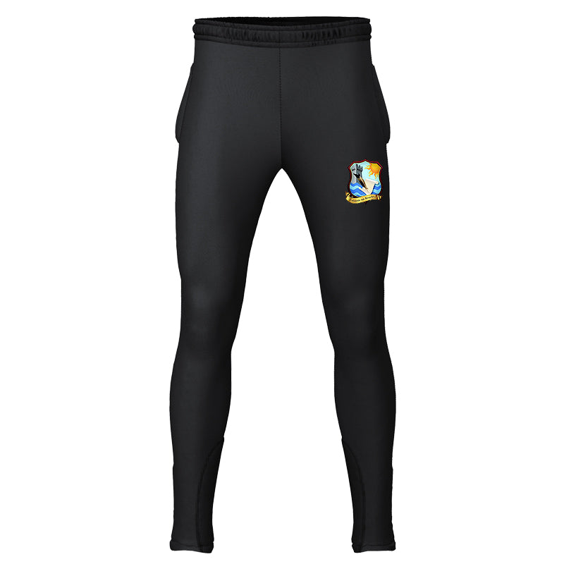 A picture of Colaiste Na Riochta House Tapered Pant, colour black, available from Uniformity, Ireland's leading school uniform & sports uniform supplier. Shop online or instore today