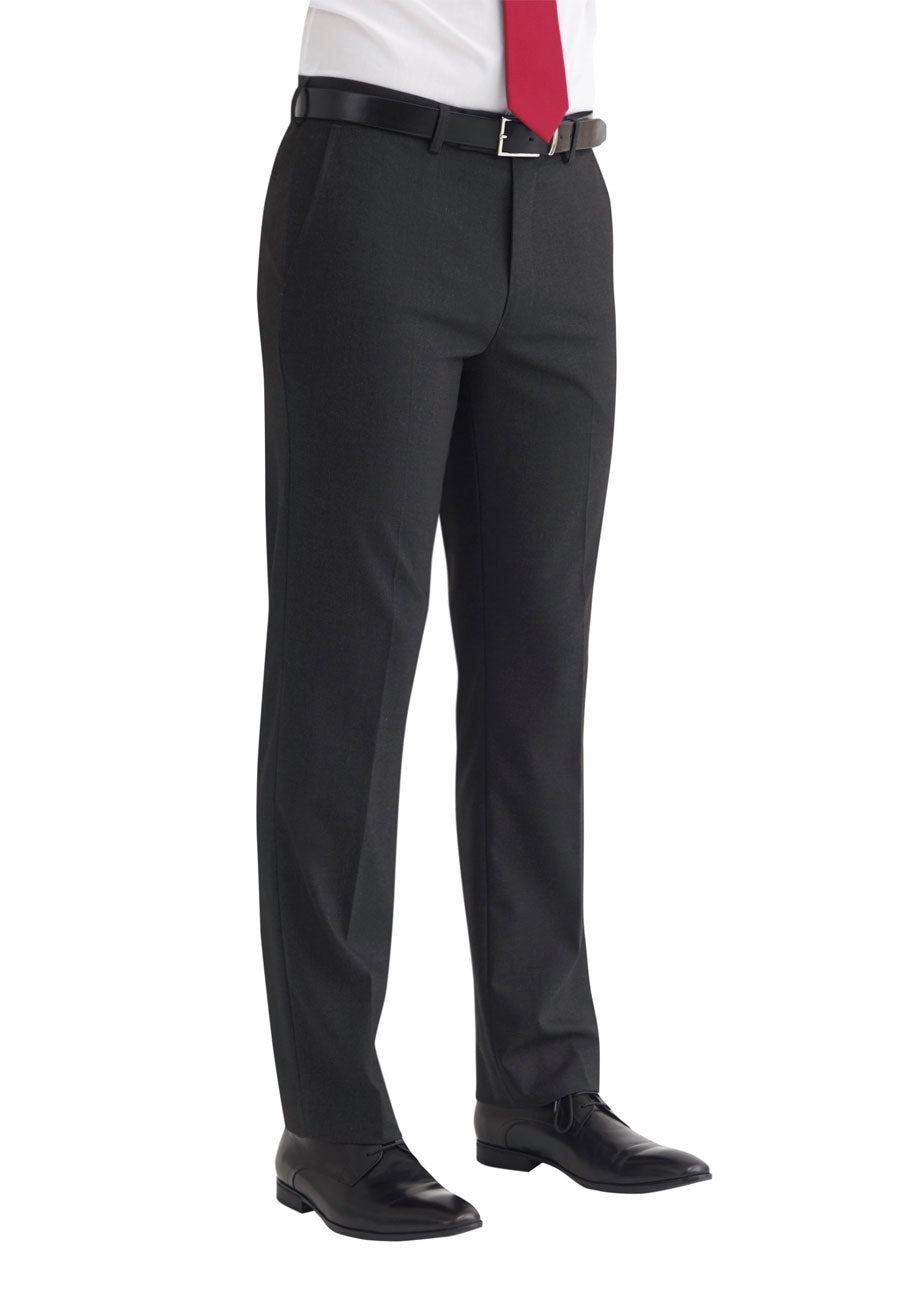  Brook Taverner Monaco Tailored Fit Trouser in Charcoal