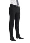  Brook Taverner Monaco Tailored Fit Trouser in Black