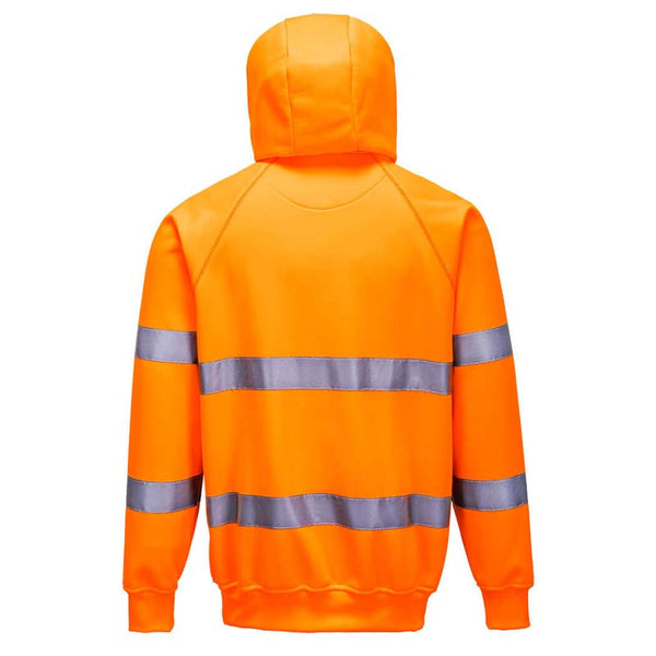 Portwest Hi-Vis Hooded Sweatshirt