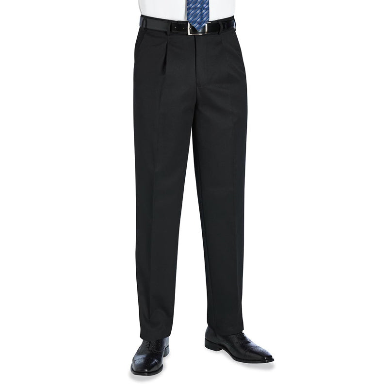 Corporate Wear, Brook Taverner 8515D Delta Single Pleat Trouser available from Uniformity Ireland