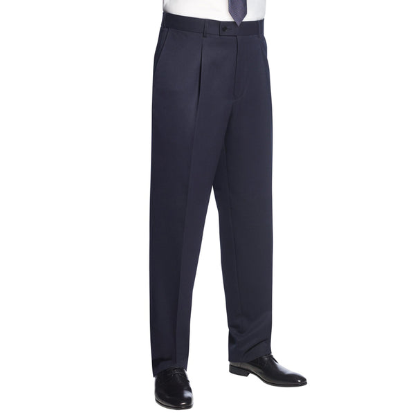 Corporate Wear, Brook Taverner 8515A Delta Single Pleat Trouser available from Uniformity Ireland