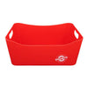 An image of the Premto Large Storage Basket in colour red, available from Uniformity, your one-stop-shop for all your Back to School Stationery