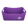 An image of the Premto Large Storage Basket in colour purple, available from Uniformity, your one-stop-shop for all your Back to School Stationery