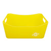 An image of the Premto Large Storage Basket in colour yellow, available from Uniformity, your one-stop-shop for all your Back to School Stationery