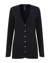 Women's V-Button Cardigan