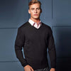 Essential' Acrylic V-Neck Sweater