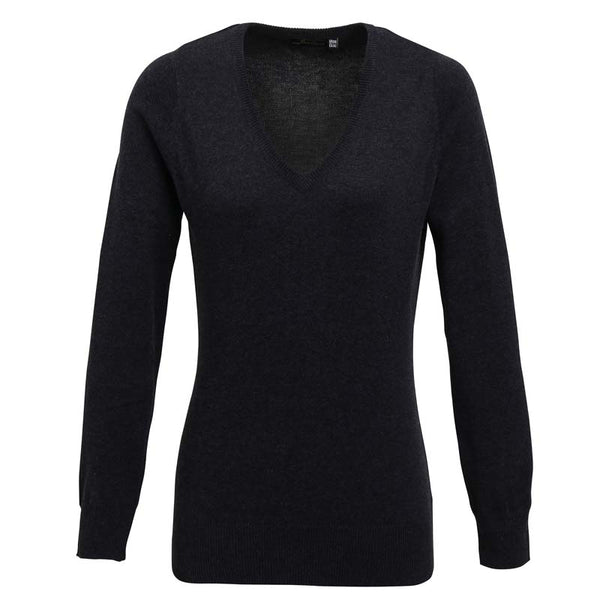 Women's V-Neck Knitted Sweater