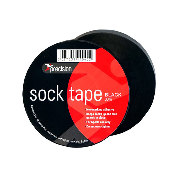 an image of Precision Sock Tape Black available from Uniformity Ireland