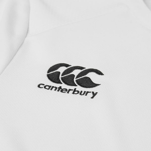 Canterbury Canterbury Club Dry Tee Female in White, Canterbury CCC embroidered logo