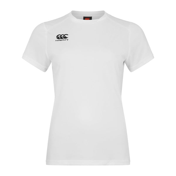 Canterbury Canterbury Club Dry Tee Female in White, front