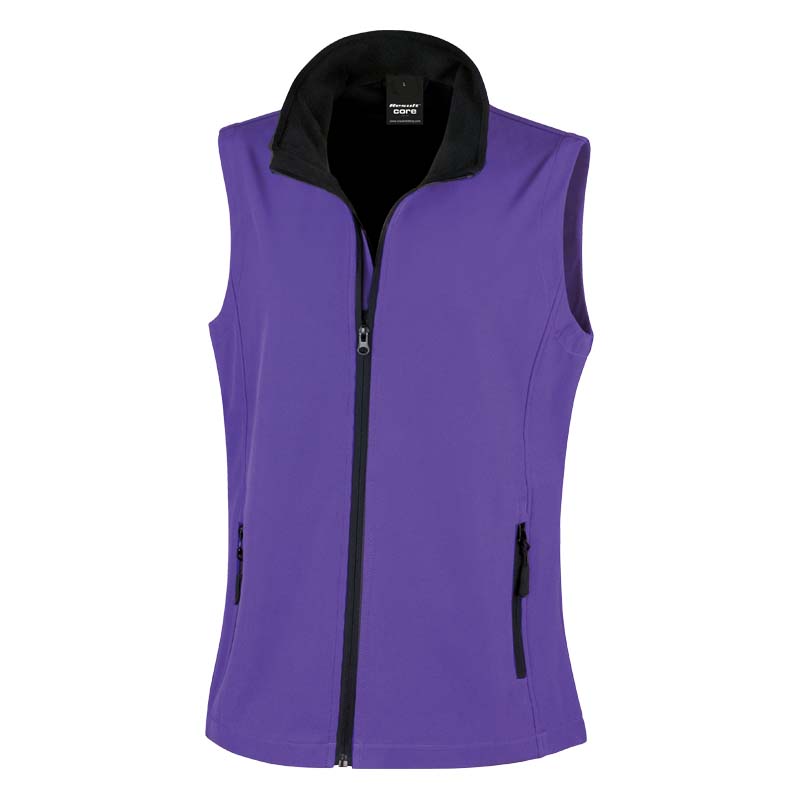 Ladies Softshell Bodywarmer