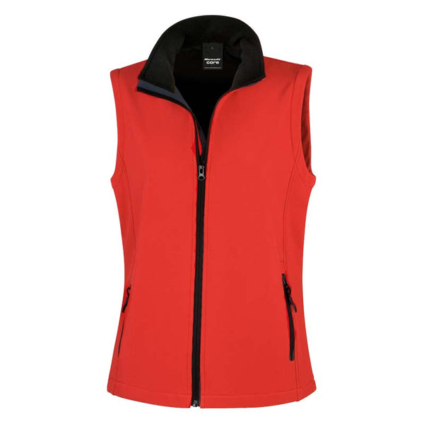 Ladies Softshell Bodywarmer