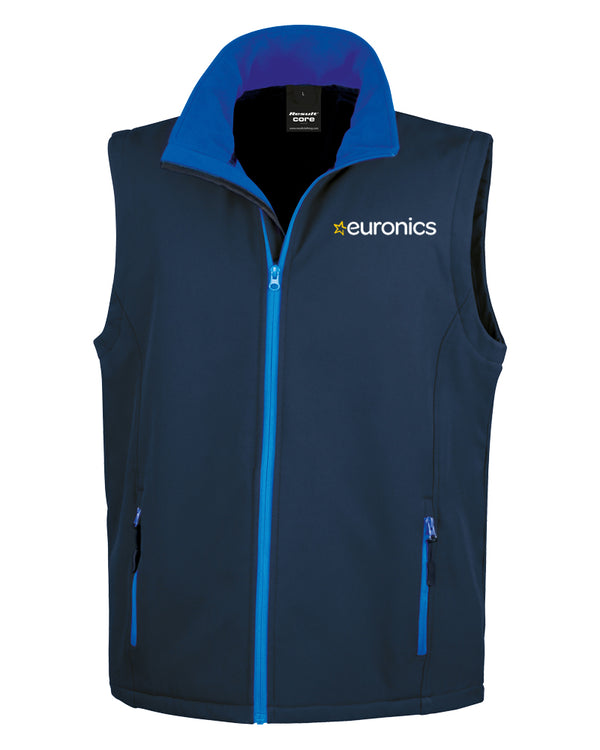 Euronics Mens Softshell Gilet