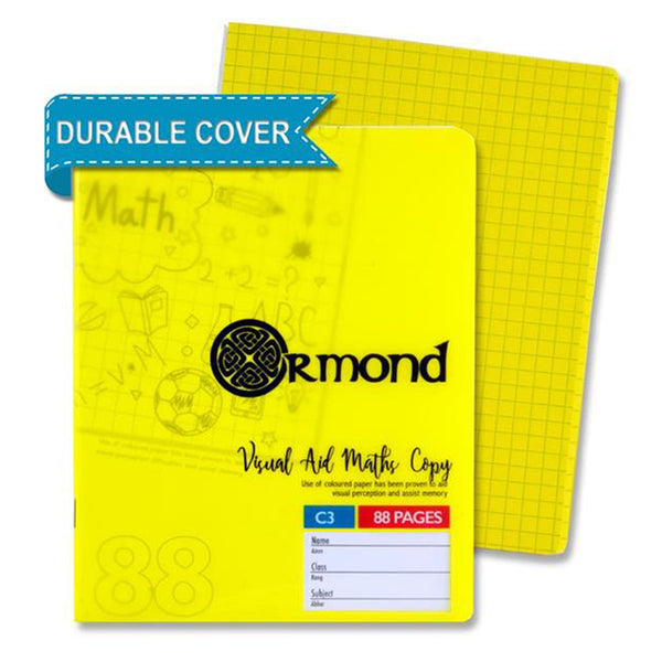 Ormond 88pg C3 Visual Memory Aid Sum Copy Book
