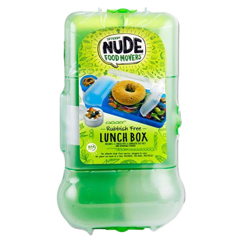 Smash Nude Food Mover Rubbish Free Lunchbox in colour green, available from Uniformity, your one-stop-shop for all your Back to School Lunch and School Stationery needs.