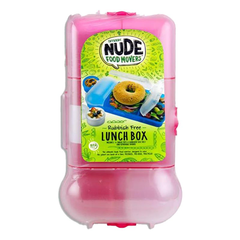 Smash Nude Food Mover Rubbish Free Lunchbox in colour pink, available from Uniformity, your one-stop-shop for all your Back to School Lunch and School Stationery needs.