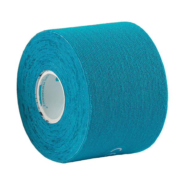 A picture of Ultimate Performance Kinesiology Tape Roll in Light Blue, available from Uniformity
