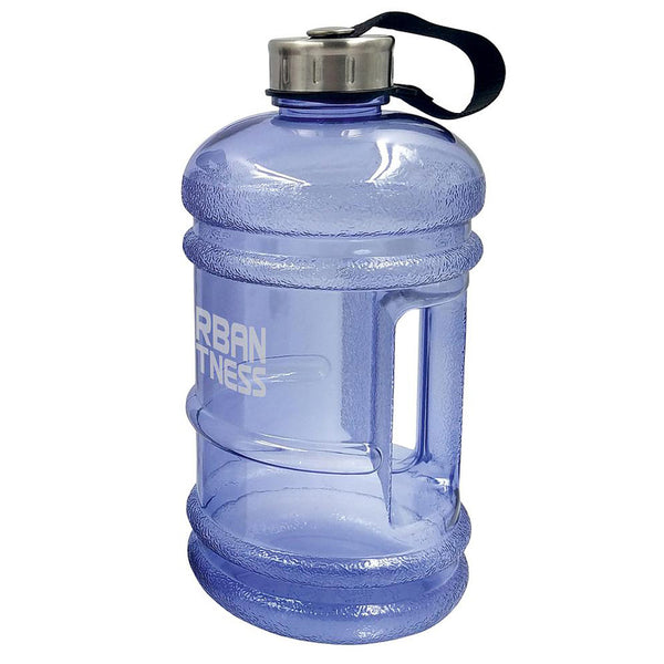 A picture of Urban Fitness Quench 2.2L Water Bottle in colour Blue, available from Uniformity