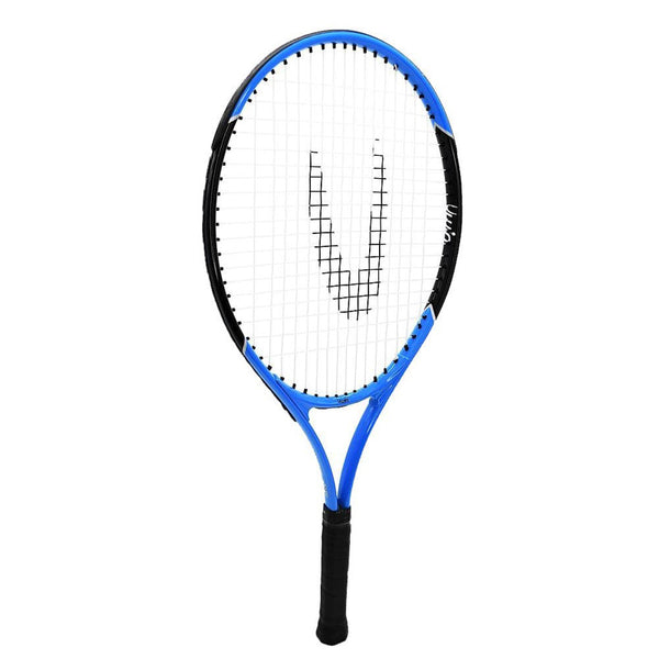 A picture of the Uwin Champion Junior Tennis Racket in Blue, available from Uniformity