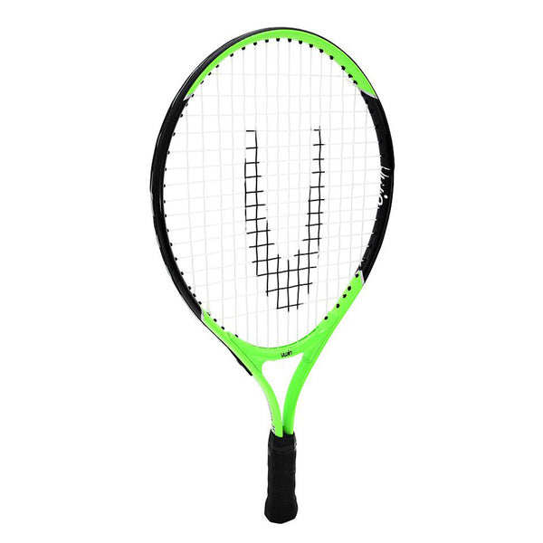 A picture of the Uwin Champion Junior Tennis Racket in Green, available from Uniformity