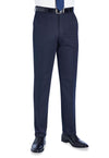 The Apollo Flat Front Trouser by Brook Taverner, available from Uniformity