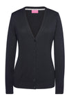 Brook Taverner Augusta V-neck Black Cardigan 