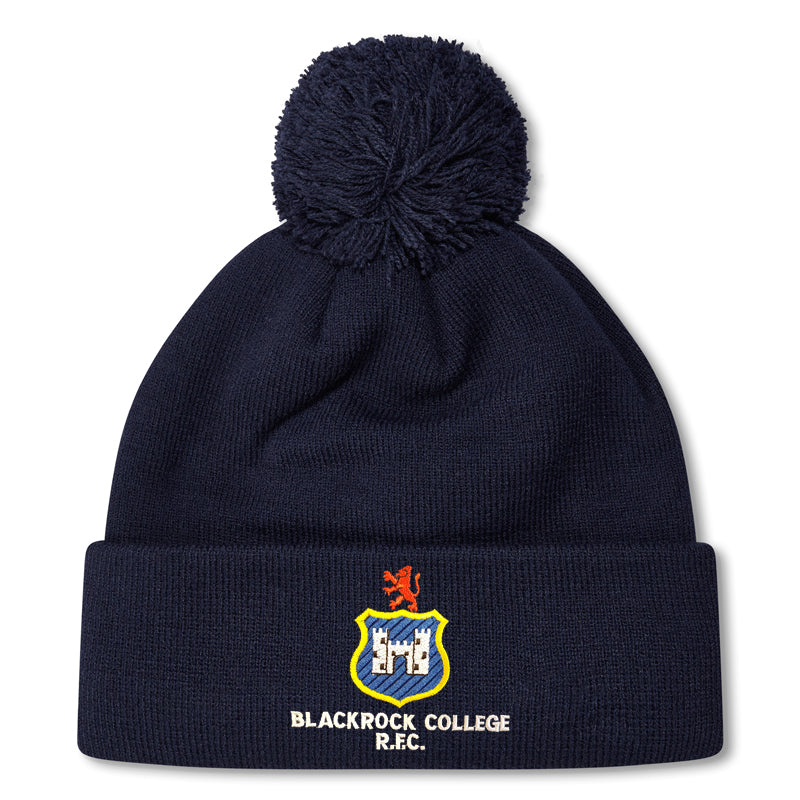 Blackrock College RFC Bobble Hat available from Uniformity, Ireland's leading club teamwear & sports uniform supplier