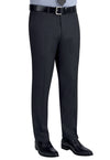 Brook Taverner Cassino Slim Fit Trouser in Charcoal