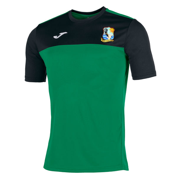 A picture of Colaiste Na Riochta House T-Shirt, colour green, available from Uniformity, Ireland's leading school uniform & sports uniform supplier. Shop online or instore today
