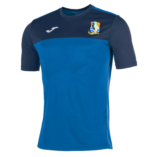 A picture of Colaiste Na Riochta House T-Shirt, colour blue, available from Uniformity, Ireland's leading school uniform & sports uniform supplier. Shop online or instore today 