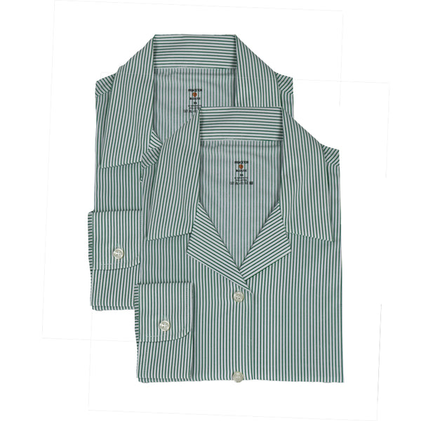Girl's Green Striped School Blouse (2 PK) available from Uniformity