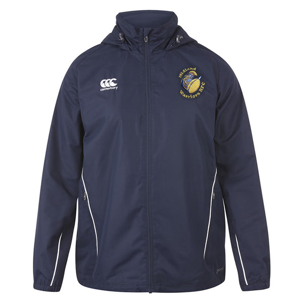 Midland Warriors RFC Full Zip Rain Jacket