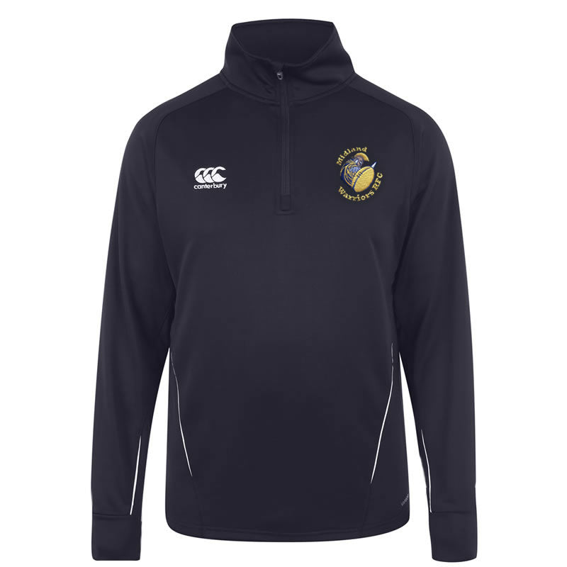 Midland Warriors RFC 1/4 Zip MidLayer