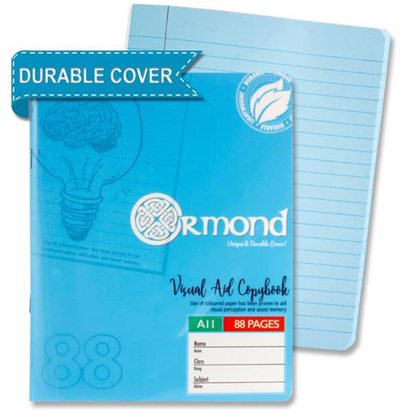 Ormond 88pg A11 Visual Memory Aid Copy Books