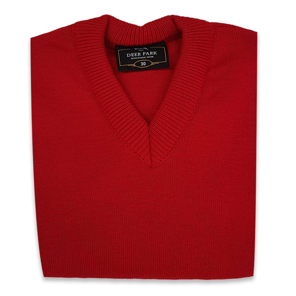 Red School Pullover